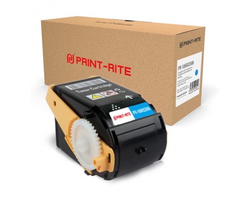 Картридж лазерный Print-Rite TFXAFWCPRJ PR-106R02606 106R02606 голубой