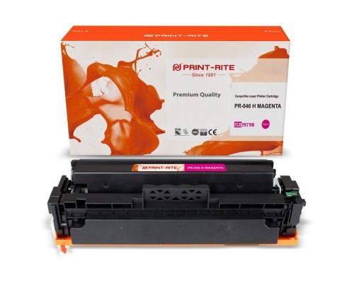 Картридж лазерный Print-Rite TFC453MPU1J PR-046 H MAGENTA