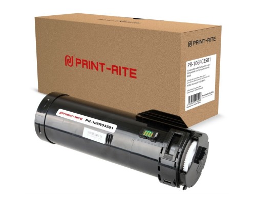 Картридж лазерный Print-Rite TFXA5TBPRJ PR-106R03581 106R03581 черный