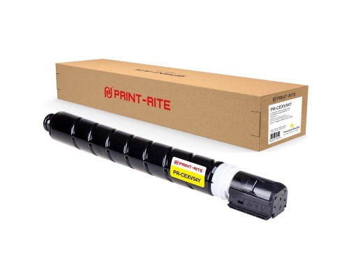 Картридж лазерный Print-Rite TFC905MPRJ PR-CEXV54Y C-EXV54Y желтый