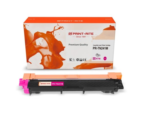 Картридж лазерный Print-Rite TFB685MPU1J PR-TN241M TN-241M пурпурный