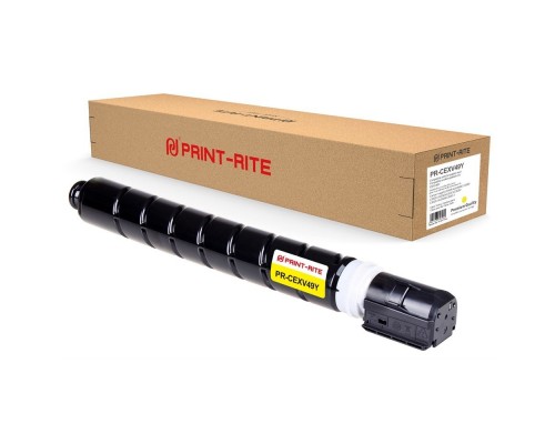 Картридж лазерный Print-Rite TFC877YPRJ PR-CEXV49Y YELLOW