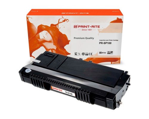 Картридж лазерный Print-Rite TFR864BPU1J PR-SP100 SP100 черный