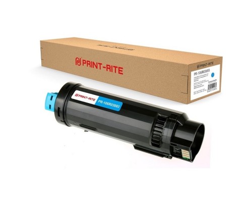 Картридж лазерный Print-Rite TFXA8SCPRJ PR-106R03693 106R03693 голубой