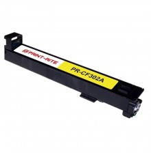 Картридж лазерный Print-Rite TRHGM8YPRJ PR-CF302A CF302A желтый                                                                                                                                                                                           