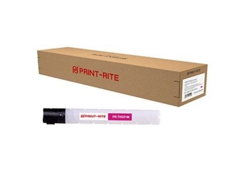 Картридж лазерный Print-Rite TFK670MPRJ PR-TN221M TN221M пурпурный