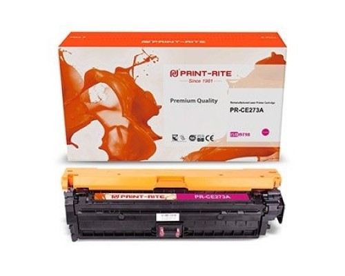 Картридж лазерный Print-Rite TRH862BPU1J PR-CE273A CE273A пурпурный