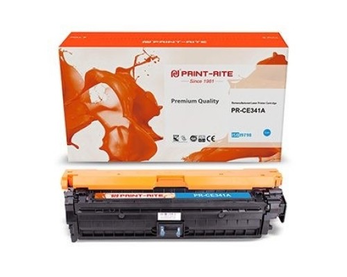 Картридж лазерный Print-Rite TRHE95CPU1J PR-CE341A CE341A голубой