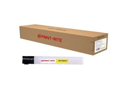 Картридж лазерный Print-Rite TFK671YPRJ PR-TN221Y TN221Y желтый