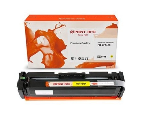 Картридж лазерный Print-Rite TFHB34YPU1J PR-CF542X CF542X желтый