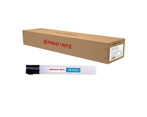 Картридж лазерный Print-Rite TFK669CPRJ PR-TN221C TN221C голубой