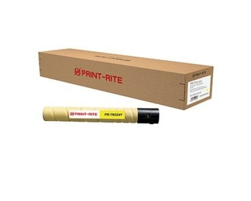 Картридж лазерный Print-Rite TFK909YPRJ PR-TN324Y TN324Y желтый