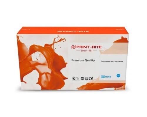 Картридж лазерный Print-Rite TFH597CPU1J PR-CE401A CE401A голубой