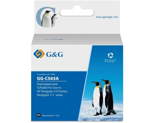 Картридж струйный G&G GG-C565A черный