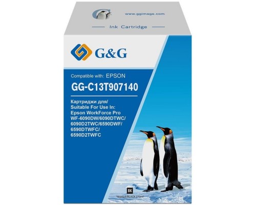 Картридж струйный G&G GG-C13T907140 черный