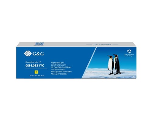 Картридж струйный G&G GG-L0S31YC 976YC желтый