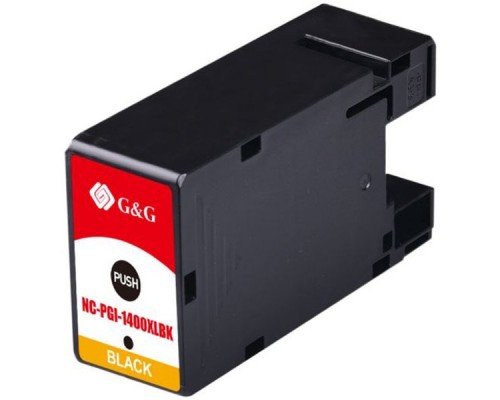 Картридж струйный G&G GG-PGI-1400XLBK PGI-1400XLBK черный