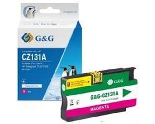 Картридж струйный G&G GG-CZ131A пурпурный