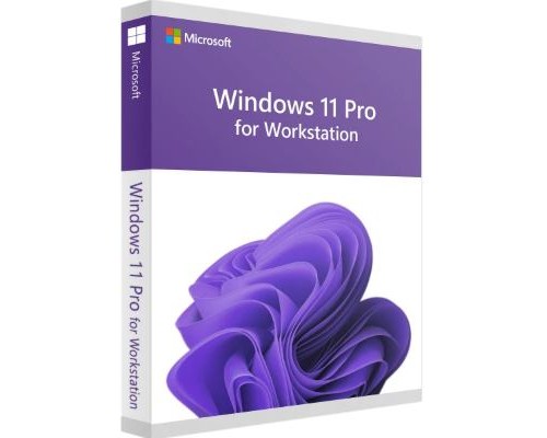 Право на использование OEM Microsoft Windows 11 Pro for Workstations 64-bit Russian 1pk DSP OEI DVD HZV-00120