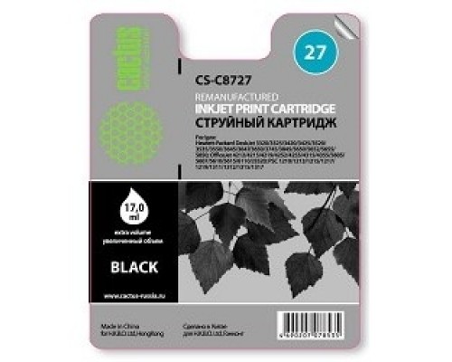 Картридж струйный Cactus CS-C8727