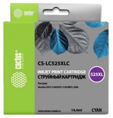 Картридж струйный Cactus CS-LC525XLC                                                                                                                                                                                                                      