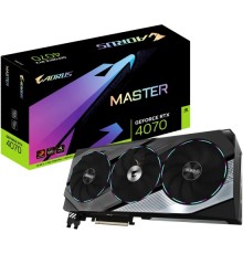 Видеокарта GIGABYTE NVIDIA GeForce RTX 4070 Ti AORUS MASTER (GV-N407TAORUS M-12GD)                                                                                                                                                                        