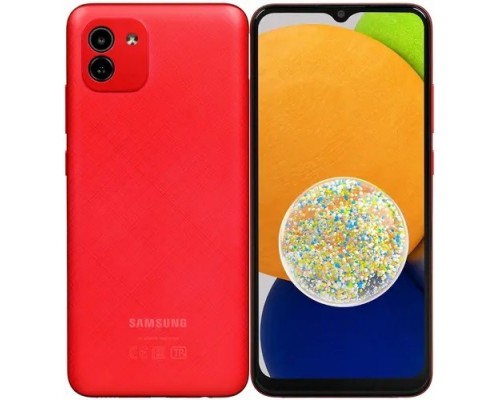 Смартфон Samsung Galaxy A03 SM-A035F 32/3Gb красный (SM-A035FZRDMEB)