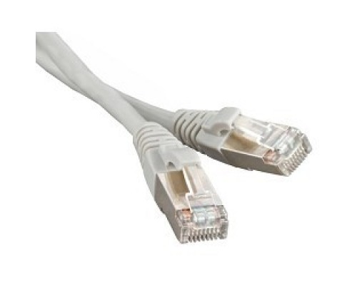 Патч-корд Hyperline PC-LPM-STP-RJ45-RJ45-C6-1M-LSZH-GY