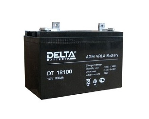 Свинцово-кислотный аккумулятор Delta DT 12100