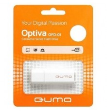 Накопитель USB 2.0 64GB Qumo QM64GUD-OP2-white                                                                                                                                                                                                            