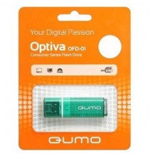 Накопитель USB 2.0 16GB Qumo QM16GUD-OP1-green                                                                                                                                                                                                            