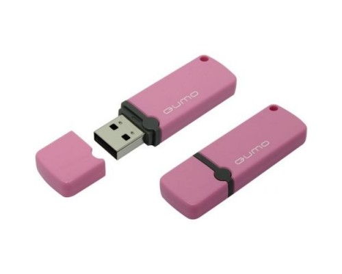 Накопитель USB 2.0 16GB Qumo QM16GUD-OP2-pink