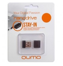 Накопитель USB 2.0 32GB Qumo QM32GUD-NANO-W                                                                                                                                                                                                               