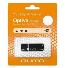 Накопитель USB 2.0 8GB Qumo QM8GUD-OP2-black                                                                                                                                                                                                              