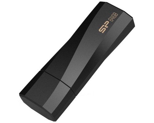 Накопитель USB 3.0 64GB Blaze B30 Black SP064GBUF3B07V1K