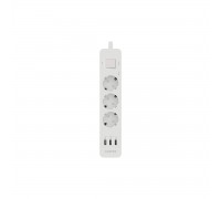 Сетевой фильтр с USB зарядкой UCH-330 White                                                                                                                                                                                                               