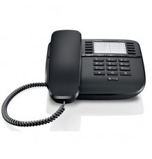 Телефон проводной Gigaset DESK400 черный                                                                                                                                                                                                                  