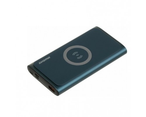 Мобильный аккумулятор Digma синий (DGPQ10G22CBL)