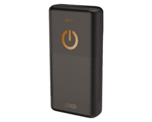 Внешний аккумулятор Perfeo Splash 20000mAh Black (PF_B4298)