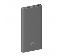Мобильный аккумулятор Hiper Metal10K темно-серый (METAL 10K SPACE GRAY)                                                                                                                                                                                   
