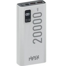 Мобильный аккумулятор Hiper EP 20000 белый (EP 20000 WHITE)                                                                                                                                                                                               