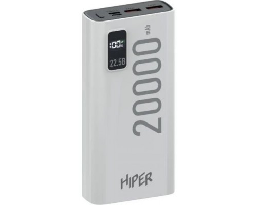 Мобильный аккумулятор Hiper EP 20000 белый (EP 20000 WHITE)