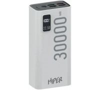 Мобильный аккумулятор Hiper EP 30000 белый (EP 30000 WHITE)                                                                                                                                                                                               