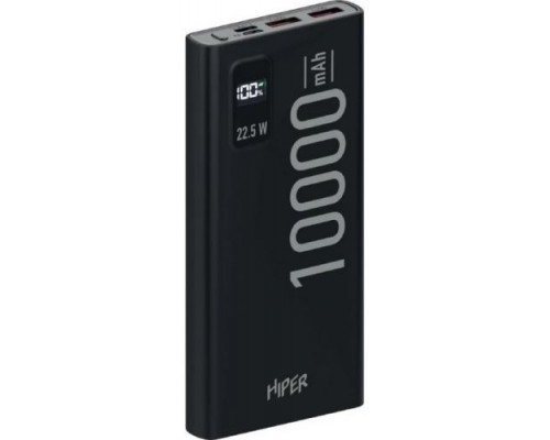 Мобильный аккумулятор Hiper EP 10000 черный (EP 10000 BLACK)