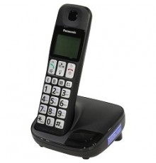 Радиотелефон Panasonic DECT KX-TGE110RUB (черный)                                                                                                                                                                                                         