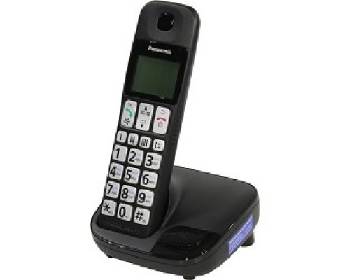 Радиотелефон Panasonic DECT KX-TGE110RUB (черный)