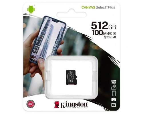 Карта памяти 512GB Kingston SDCS2/512GBSP