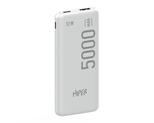 Мобильный аккумулятор Hiper PSL5000 (PSL5000 WHITE)