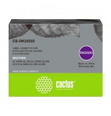 Картридж ленточный Cactus CS-DK22223                                                                                                                                                                                                                      