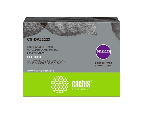 Картридж ленточный Cactus CS-DK22223